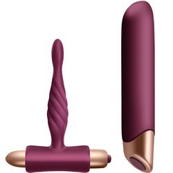 CLIMAXIMUM - RAPTURE KIT VIBRADOR CLÁSICO + PLUG ANAL PRINCIPIANTES