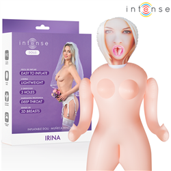INTENSE DOLLS - IRINA MUÑECA HINCHABLE CON TRES ORIFICIOS