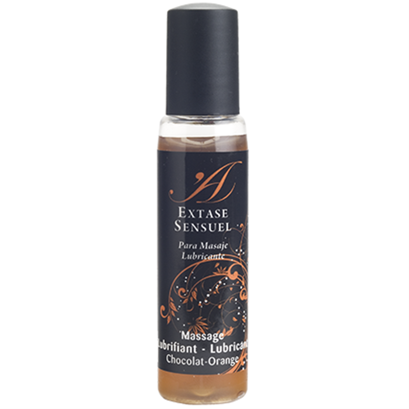 EXTASE SENSUAL - LUBRICANTE CHOCOLATE & NARANJA VIAJE 35 ML