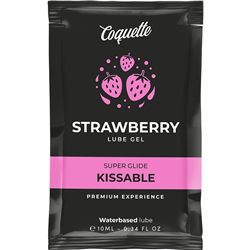 COQUETTE CHIC DESIRE - POCKET LUBRICANTE KISSABLE BASE AGUA FRESA 10 ML