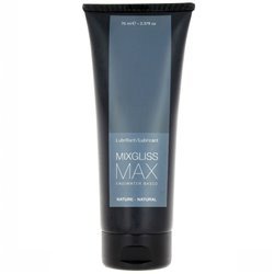 MIXGLISS - MAX LUBRICANTE ANAL BASE AGUA NATURAL 70 ML