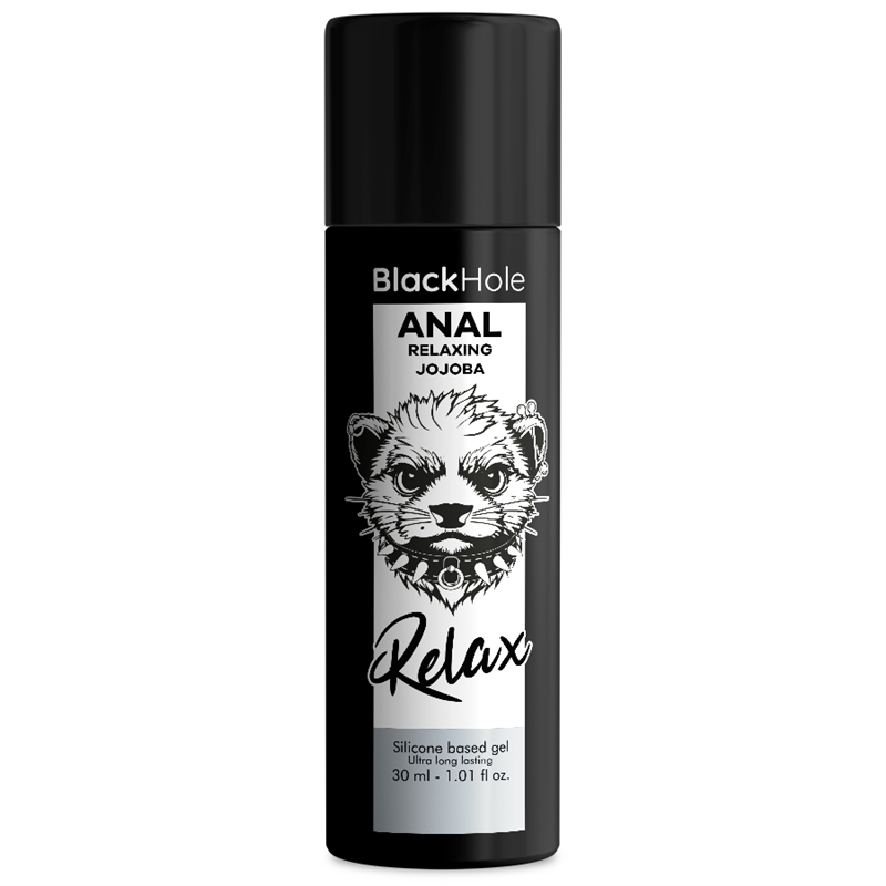BLACK HOLE -  ANAL RELAXING CON JOJOBA BASE SILICONA 30 ML