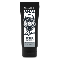 BLACK HOLE - GEL BASE AGUA DILATACIÓN ANAL 70 ML