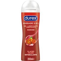 DUREX - GEL LUBRICANTE DE MASAJE ESTIMULANTE GUARANÁ 200 ML