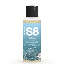 STIMUL8 - S8 REFRESH ACEITE DE MASAJE ERÓTICO ALGODÓN 50 ML