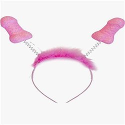 DIABLO PICANTE - 6 UDS ANTENAS PITO ROSA PURPURINA