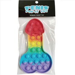 KHEPER GAMES - JUGUETE ANTIESTRES PENIS POP-IT MULTICOLOR