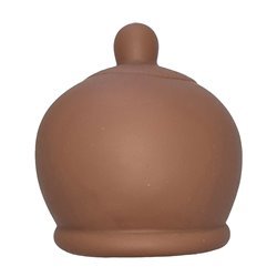 DIABLO PICANTE - JUGUETE ANTIESTRÉS CON FORMA DE PECHO COLOR MULATO