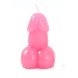 DIABLO PICANTE - VELA CON FORMA DE PENE COLOR FUCSIA