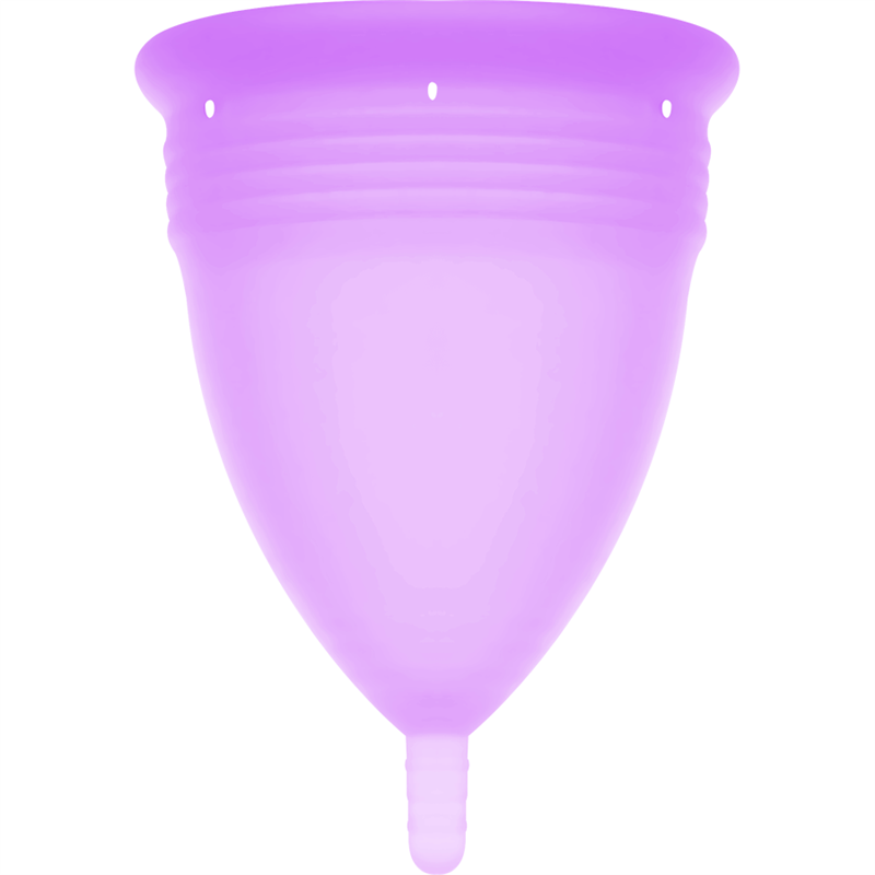 STERCUP - COPA MENSTRUAL FDA SILICONA LILA - TALLA L