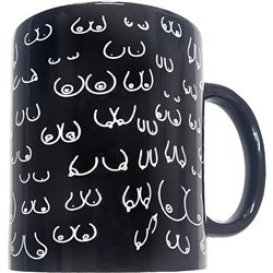 DIABLO PICANTE - TAZA NEGRA TETAS 370 ML