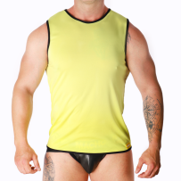MACHO - CAMISETA AMARILLO L/XL