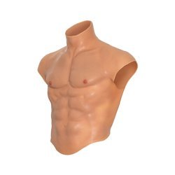 HIDDEN DESIRE - ALTER EGO CAMISETA SILICONA TORSO MASCULINO CON ABDOMINALES NATURAL