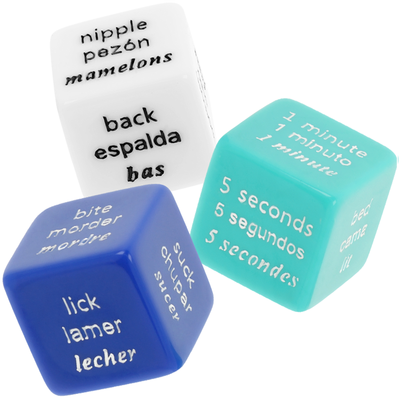 WATERFEEL - JUEGO DE DADOS ERÓTICOS ES/FR/EN