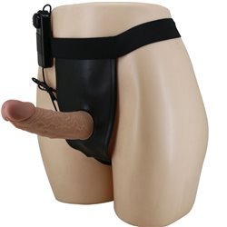 PRETTY LOVE - HARNESS BRIEFS CON VIBRACIÓN DILDO INCLUIDO