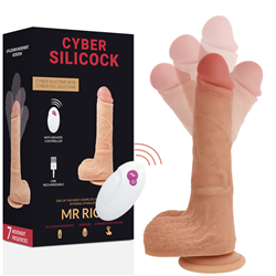 CYBER SILICOCK - REALÍSTICO CONTROL REMOTO MR RICK 20.9 CM -O- 4 CM