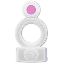 CASUAL LOVE - RING DOUBLE PLEASURE ANILLO TRANSPARENTE