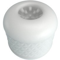 PRETTY LOVE - CRYSTLE MASTURBADOR MASCULINO BLANCO