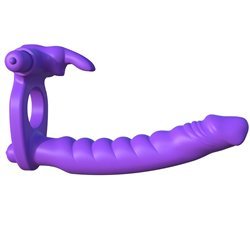 FANTASY C-RINGZ - ANILLO DOBLE PENETRACION CON RABBIT