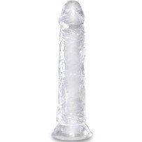 KING COCK - CLEAR PENE REALÍSTICO 19.7 CM TRANSPARENTE