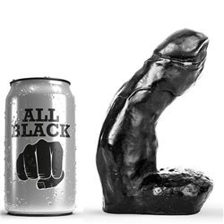 ALL BLACK - DILDO REALÍSTICO 15 CM