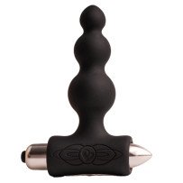 ROCKS- OFF - PETITE SENSATIONS BUBBLES PLUG ANAL VIBRADOR NEGRO