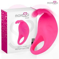 MORESSA - BRAD PREMIUM SILICONE RECARGABLE ROSA