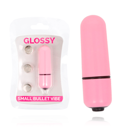 GLOSSY - SMALL BALA VIBRADORA ROSA