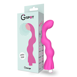 G-SPOT - GEORGE VIBRADOR PUNTO G ROSA CHICLE