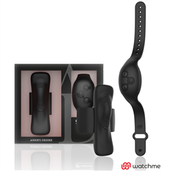 ANNE'S DESIRE - PANTY PLEASURE TECNOLOGÍA WATCHME NEGRO