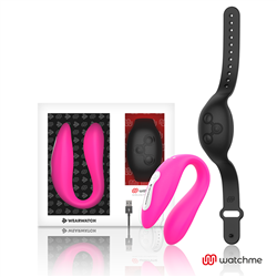 WEARWATCH - VIBRADOR DUAL TECHNOLOGY WATCHME FUCSIA /AZABACHE