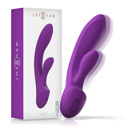 INTENSE - LUIGI VIBRADOR RABBIT SILICONA LIQUIDA MORADO