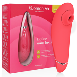 WOMANIZER - PREMIUM 2 ESTIMULADOR DE CLÍTORIS FRAMBUESA