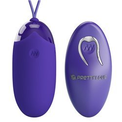 PRETTY LOVE - BERGER YOUTH HUEVO VIBRADOR CONTROL REMOTO VIOLETA