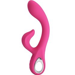 PRETTY LOVE - FRITZ VIBRADOR RABBIT 12 VIBRACIONES ROSA