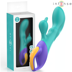INTENSE - FRED VIBRADOR RECARGABLE RABBIT AZUL
