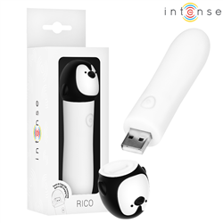 INTENSE - RICO BALA VIBRADORA PINGÜINO RECARGABLE USB 10 X 2.2 CM