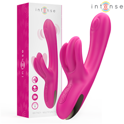 INTENSE - BRITNEY VIBRADOR MULTIFUNCIÓN RABBIT 23 CM ROSA