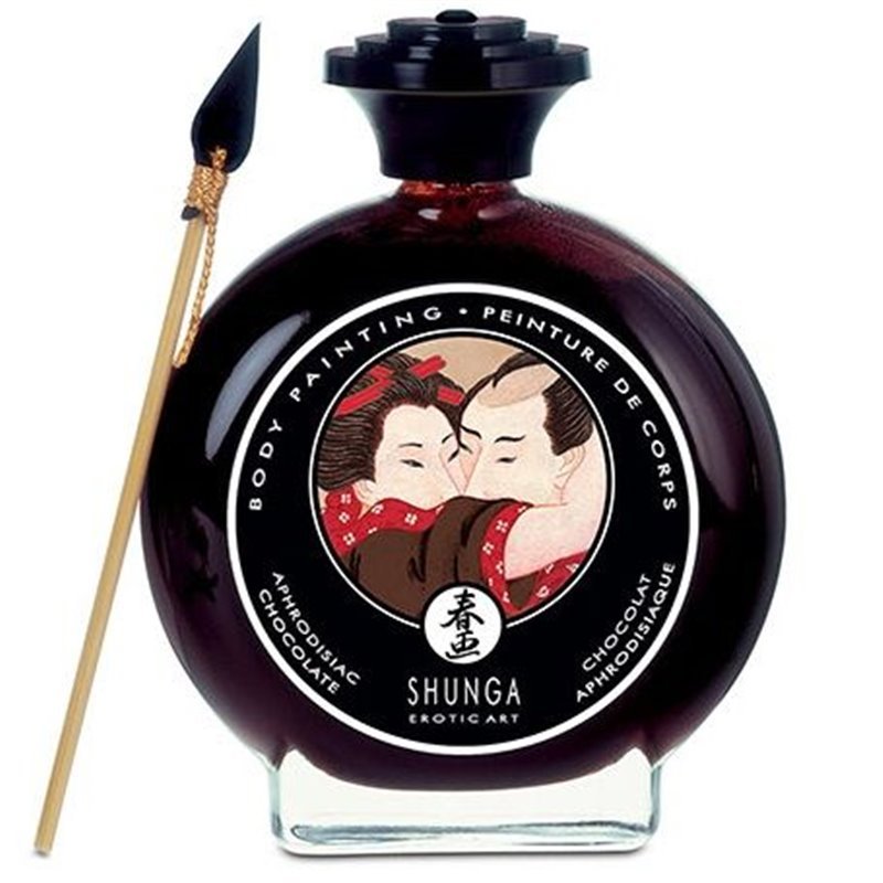 SHUNGA - PINTURA CORPORAL DE CHOCOLATE