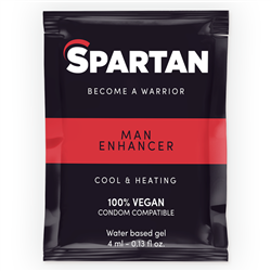 SPARTAN - GEL POTENCIADOR ERECCIÓN EFECTO FRÍO-CALOR 100% VEGANO 4ML