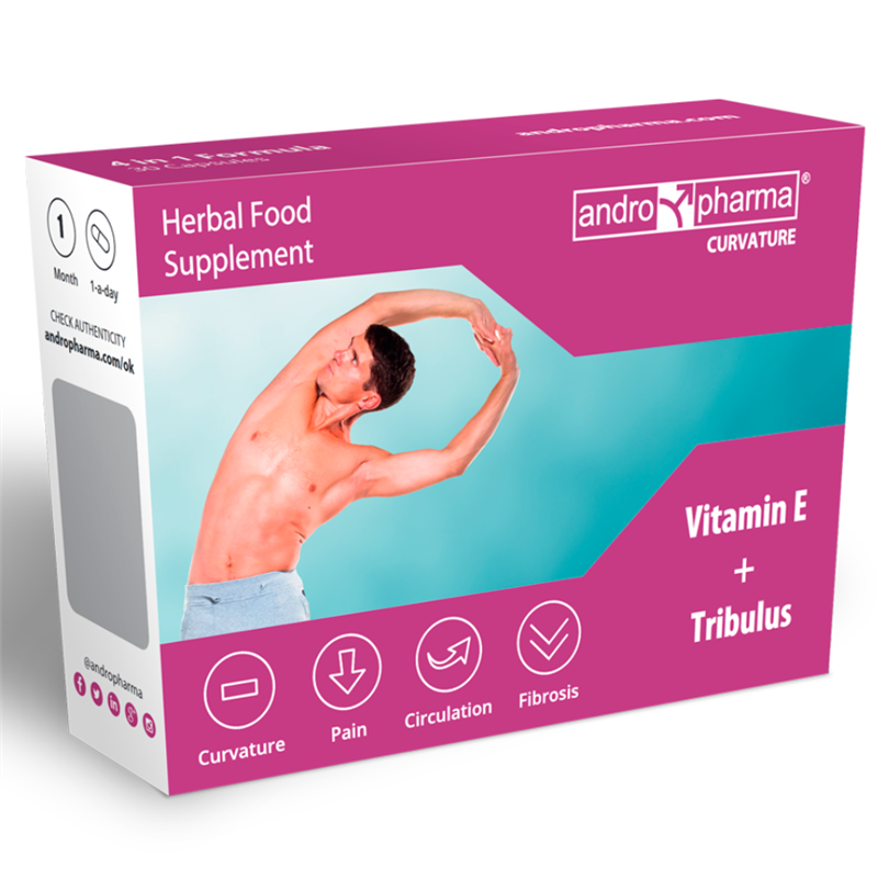 Andropharma Curvature – Complemento alimenticio para el bienestar masculino