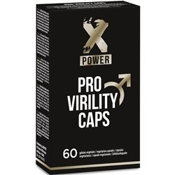 XPOWER - PRO VIRILITY CÁPSULAS VITALIDAD Y VIRILIDAD 60 UNIDADES