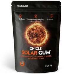 WUG Solar Gum – El chicle que prepara tu piel para el sol