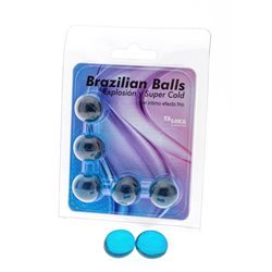 TALOKA - BRAZILIAN BALLS GEL EXCITANTE EFECTO FRÍO 5 BOLAS