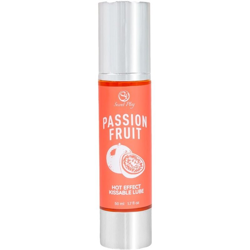 SECRETPLAY - LUBRICANTE EFECTO CALOR FRUTA DE LA PASIÓN 50 ML
