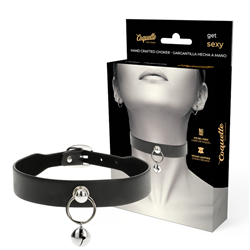 COQUETTE CHIC DESIRE - COLLAR CUERO VEGANO ACCESORIO WOMAN CASCABEL/ARO