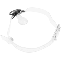 OHMAMA FETISH - MORDAZA CHUPETE TRANSPARENTE