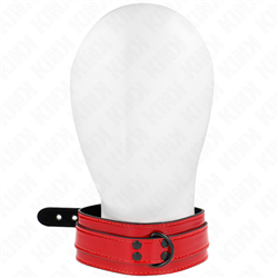 KINK - COLLAR AJUSTABLE ROJO VINO 37.5-49.5 CM X 5 CM
