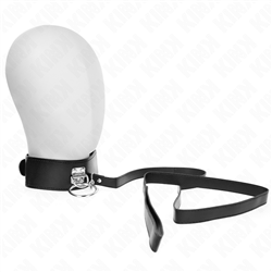 KINK - COLLAR CON CORREA 116 CM CON TACHUELAS CORREA POLIPIEL 50 X 5 CM