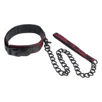CALEXOTICS - SCANDAL COLLAR CON CORREA NEGRA
